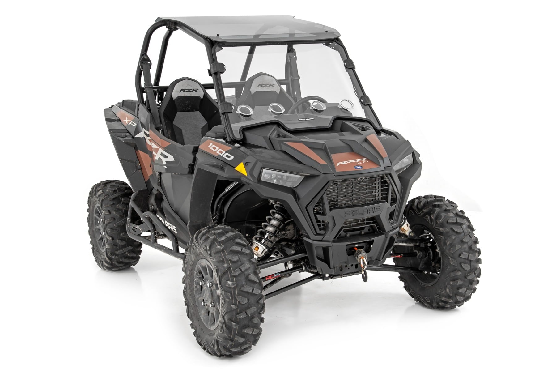 Rough Country Rock Slider Kit 2 Seater Polaris RZR XP 1000