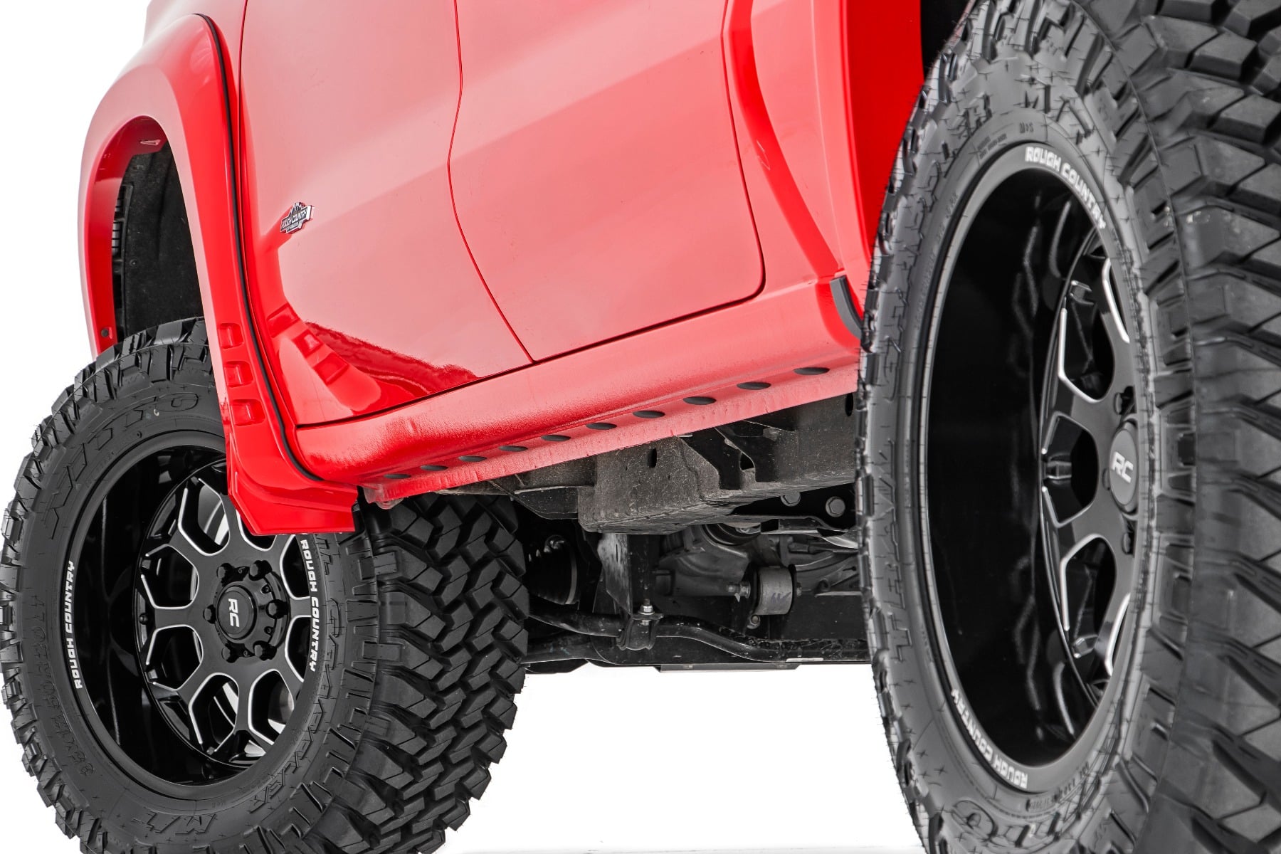 Rough Country 96 Series Wheel One-Piece Gloss Black 20x10 8x170 -19mm