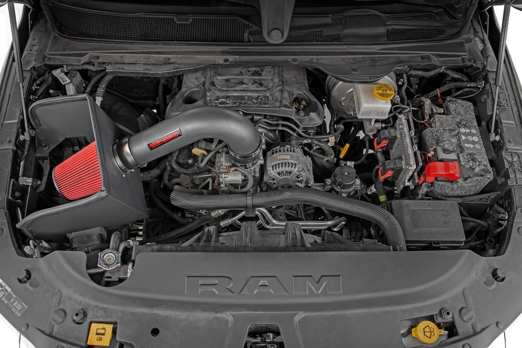 Rough Country Cold Air Inktake With Prefilter 5.7L Ram 1500 2WD/4WD (2019-2024)