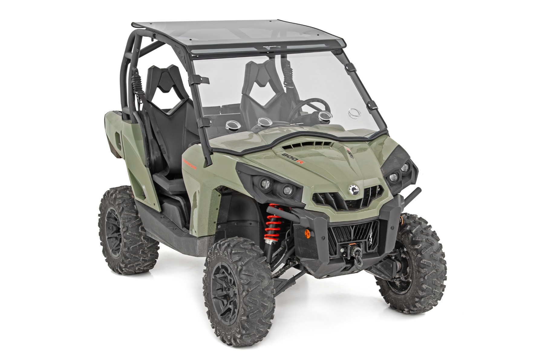 Rough Country Vented Full Windshield Scratch Resistant Can-Am Commander Max 1000