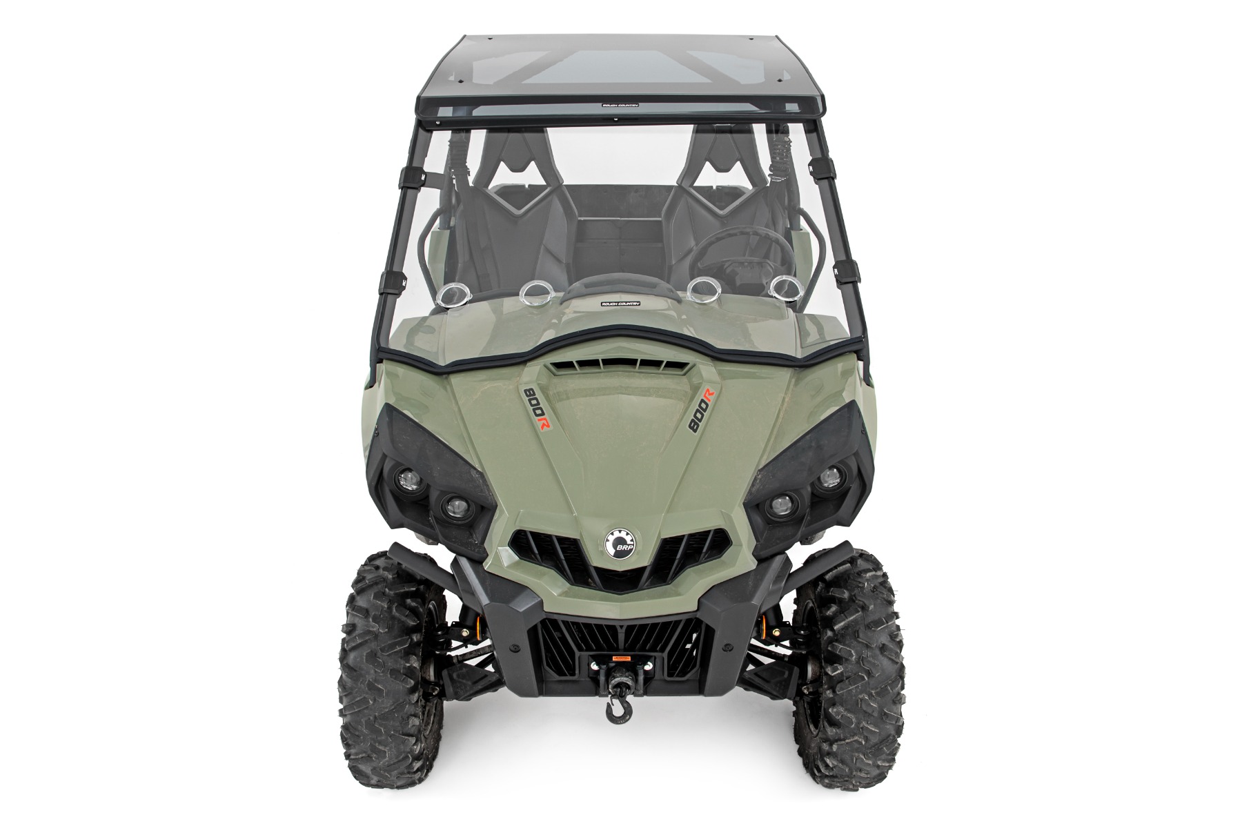 Rough Country Vented Full Windshield Scratch Resistant Can-Am Commander Max 1000