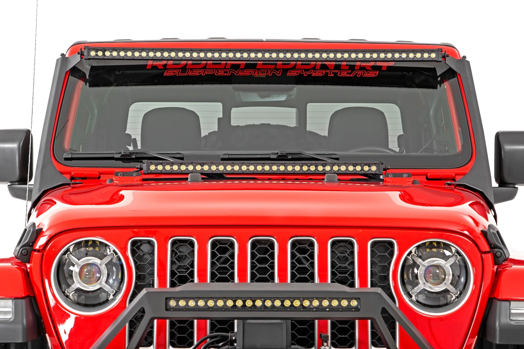 Rough Country 9 Inch LED Headlights DOT Approved Jeep Gladiator JT/Wrangler JL (18-26)