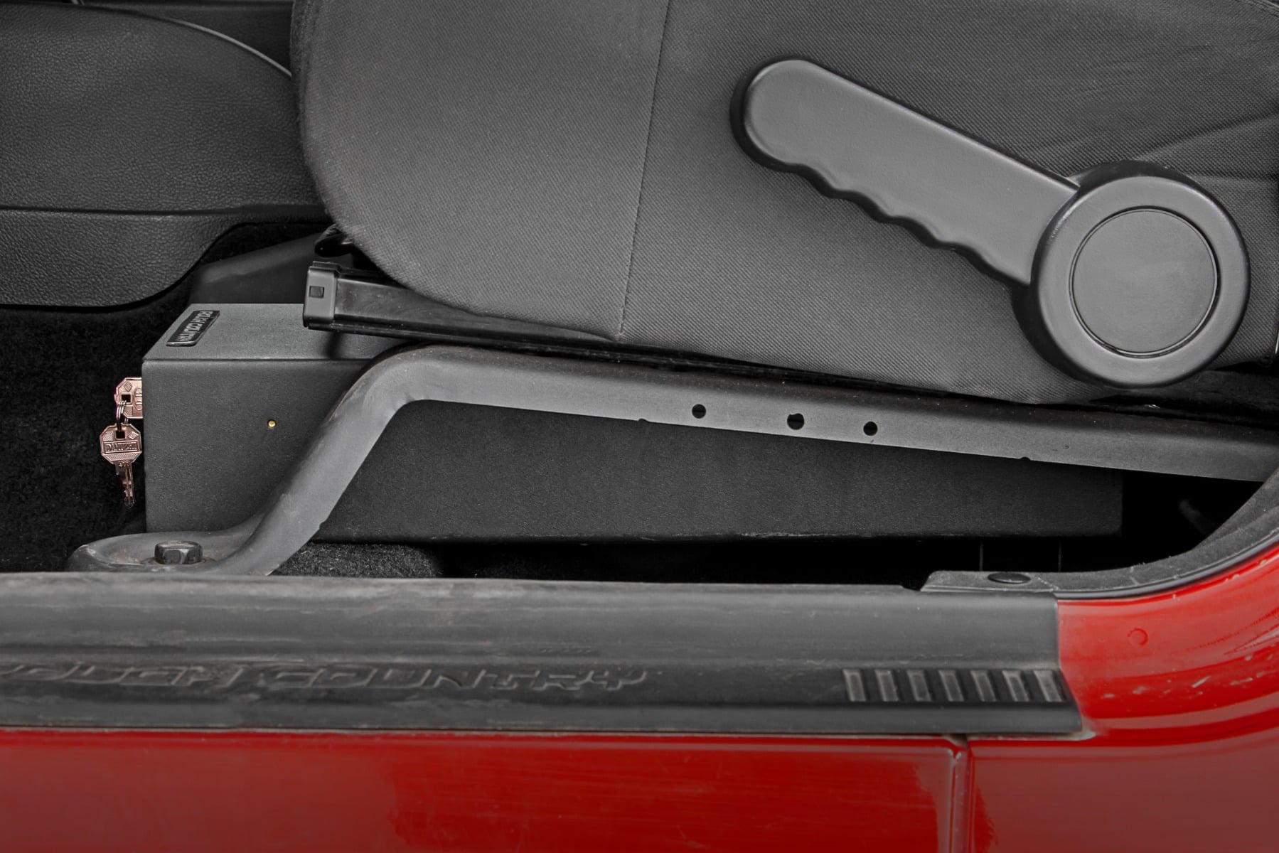 Rough Country Storage Box Under Seat Jeep Wrangler JK (07-10)/Wrangler Unlimited (07-18)