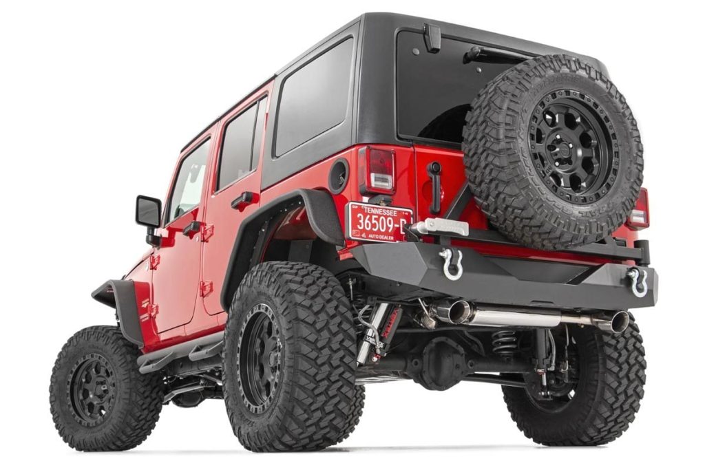 Rough Country Fender Flare Steel FR & RR Jeep Wrangler JK/Wrangler Unlimited (07-18)
