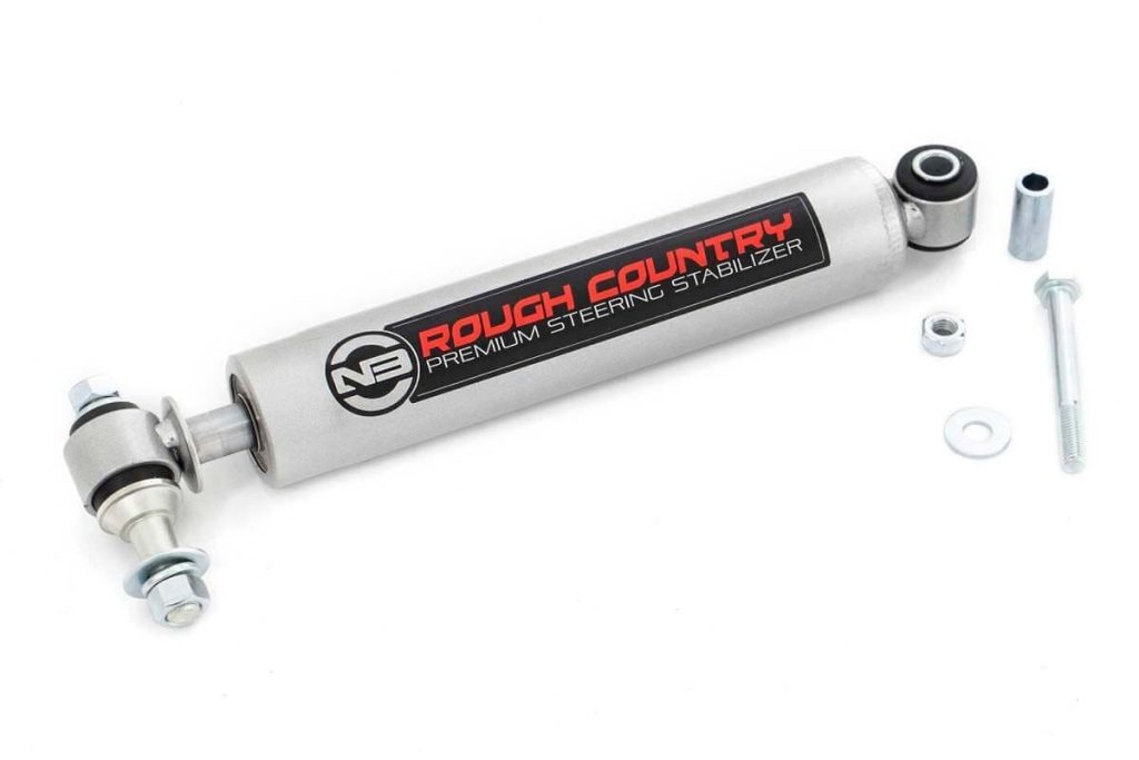 Rough Country N3 Steering Stabilizer Multiple Makes & Models (Chevy/GMC/Jeep)