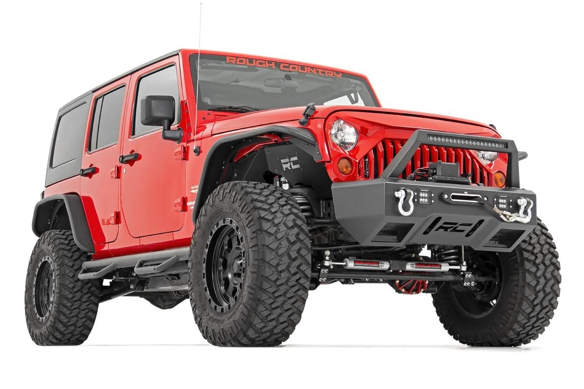 Rough Country Fender Flare Steel Front Jeep Wrangler JK/Wrangler Unlimited (07-18)