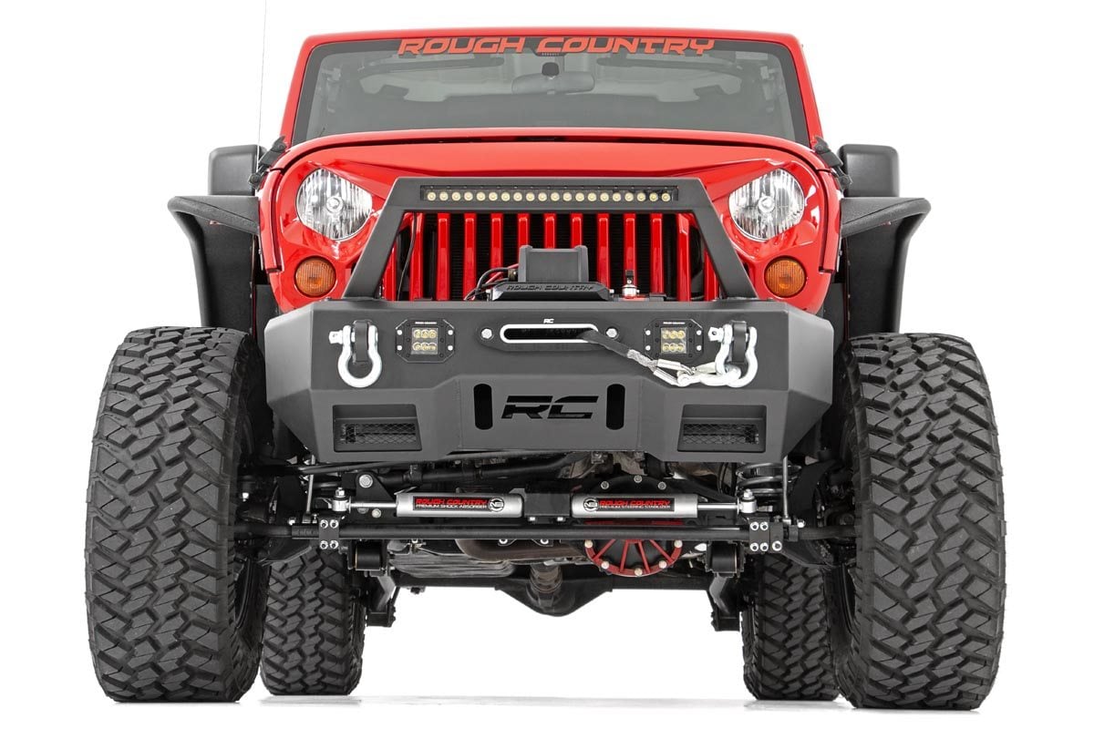 Rough Country Fender Flare Steel FR & RR Jeep Wrangler JK/Wrangler Unlimited (07-18)