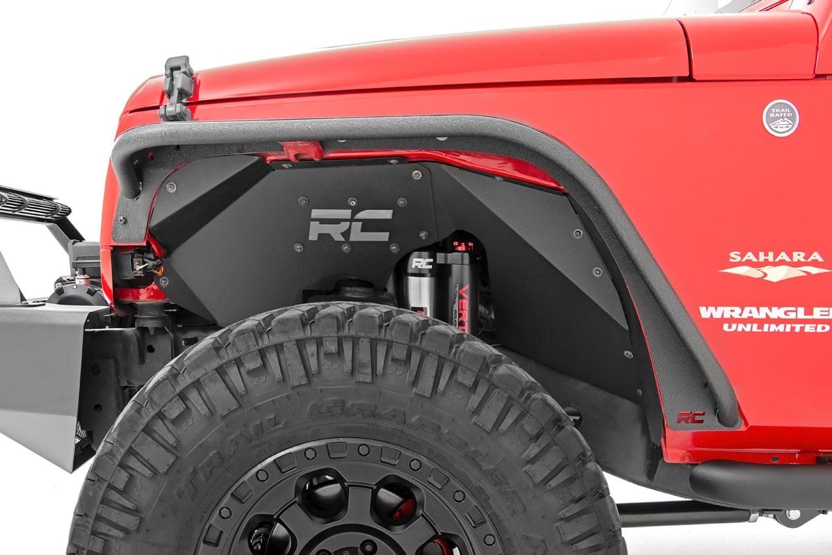 Rough Country Fender Flare Steel FR & RR Jeep Wrangler JK/Wrangler Unlimited (07-18)