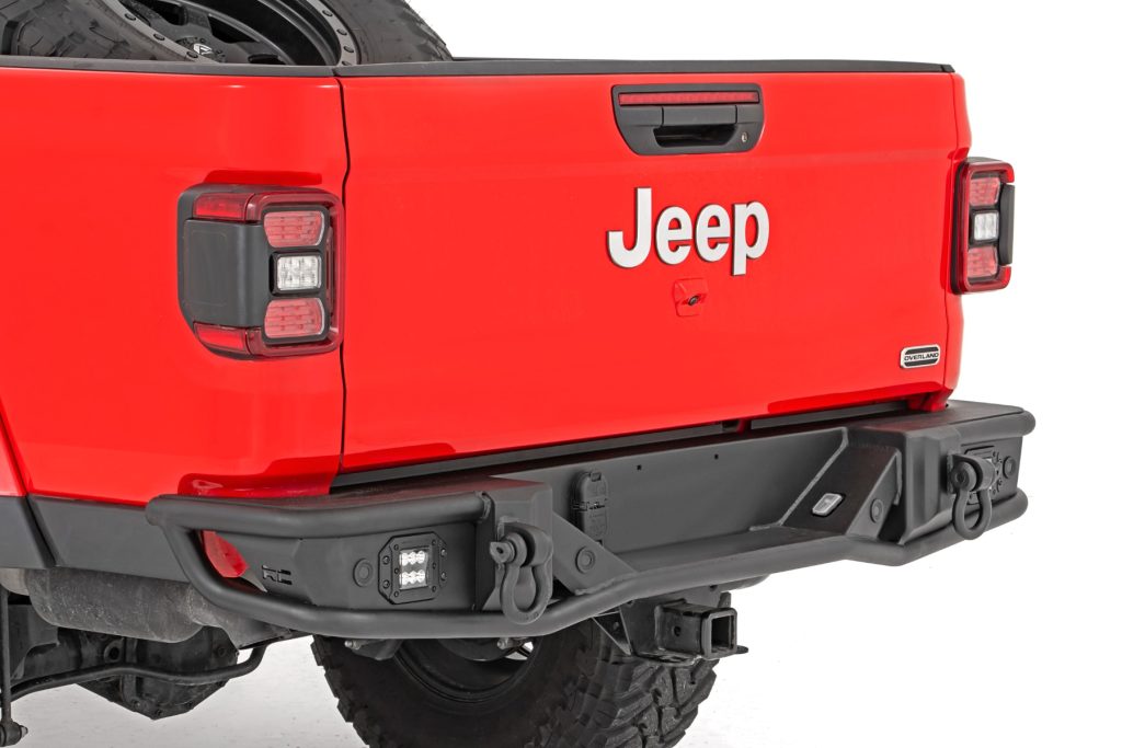 Rough Country Rear Bumper Tubular Jeep Gladiator JT 4WD (2020-2026)