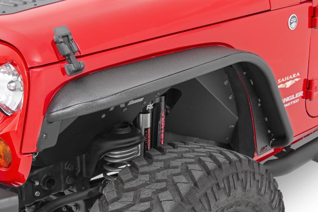 Rough Country Fender Flare Steel Front Jeep Wrangler JK/Wrangler Unlimited (07-18)