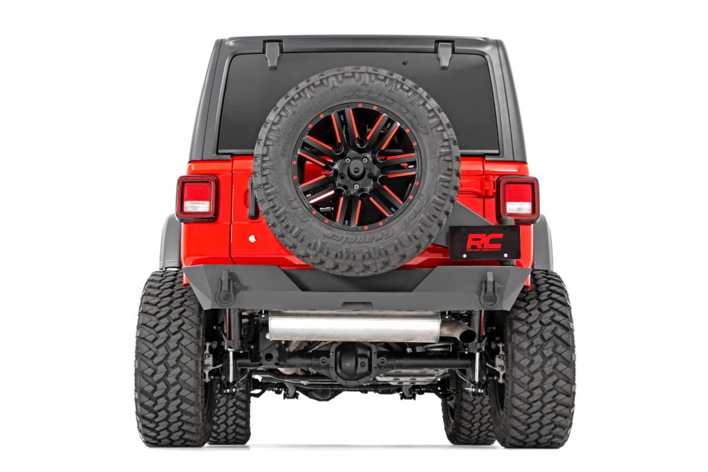 Rough Country Rear Bumper Trail Tire Carrier Jeep Wrangler JL (18-26)/Wrangler Unlimited (18-26)