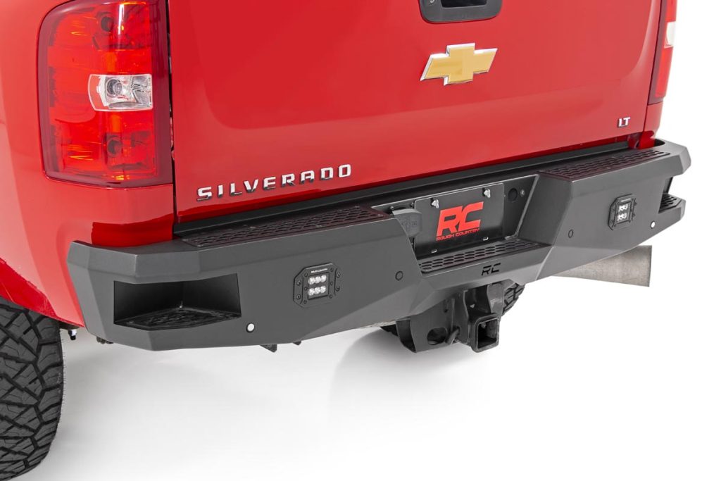 Rough Country Rear Bumper Chevy Silverado & GMC Sierra 2500HD/3500HD 2WD/4WD (2011-2019)