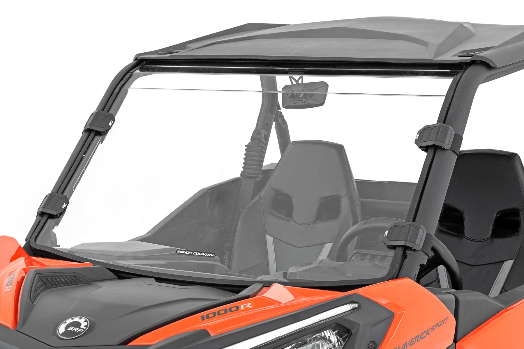 Rough Country Full Windshield Scratch Resistant Can-Am Maverick Sport 1000R