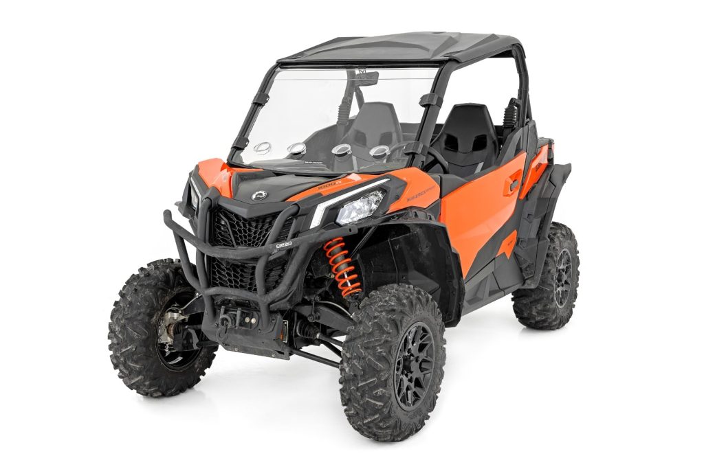 Rough Country Vented Full Windshield Scratch Resistant Can-Am Maverick Sport 1000R