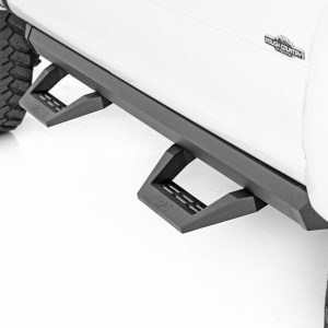 Rough Country SRX2 Adj Aluminum Step Crew Cab Ram 1500 (19-26)/1500 TRX (21-24)