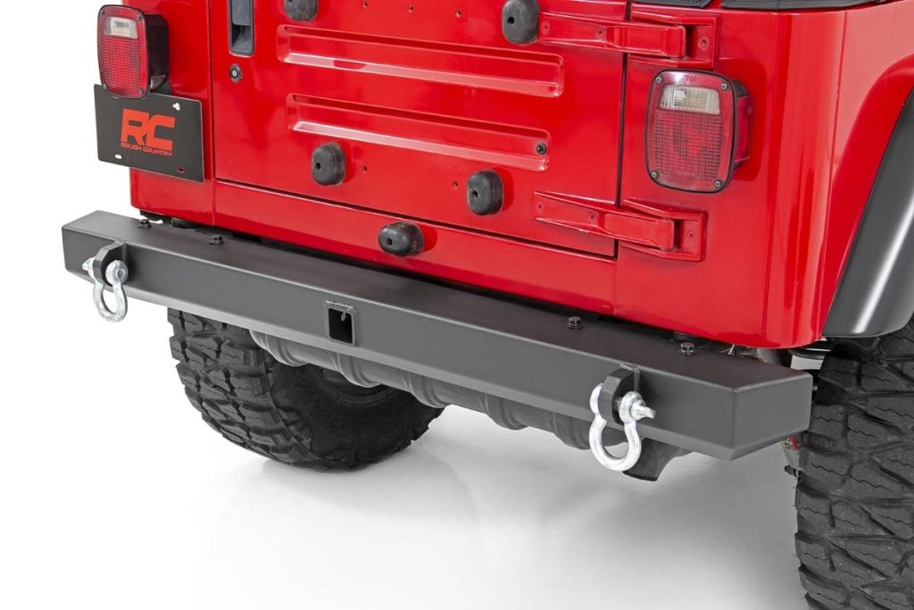 Rough Country Rear Bumper Full Width Jeep Wrangler TJ (97-06)/Wrangler Unlimited (04-06)