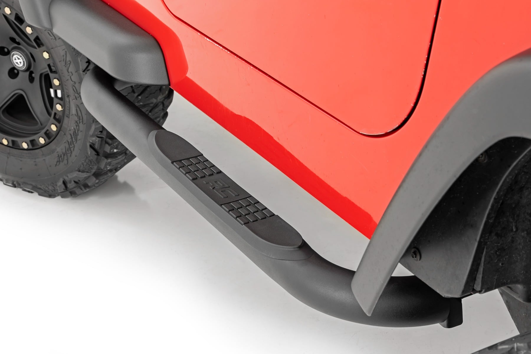 Rough Country Nerf Bar 3inch tube Jeep Wrangler TJ (97-06)/Wrangler YJ (87-95)