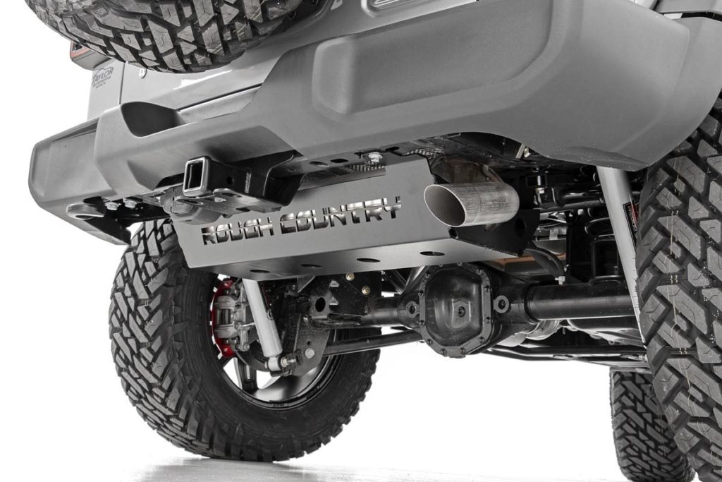 Rough Country Skid Plate Muffler Jeep Wrangler JL/Wrangler Unlimited 4WD (2018-2026)
