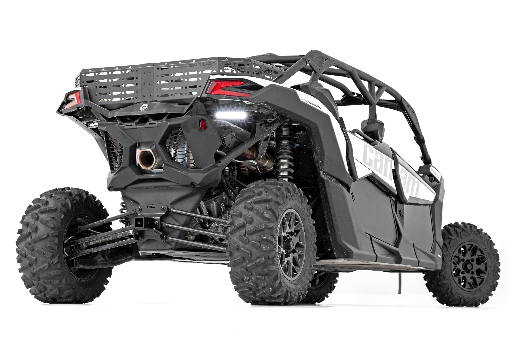 Rough Country 6β³ LED Light Kit Tail Light Mount Can-Am Maverick X3