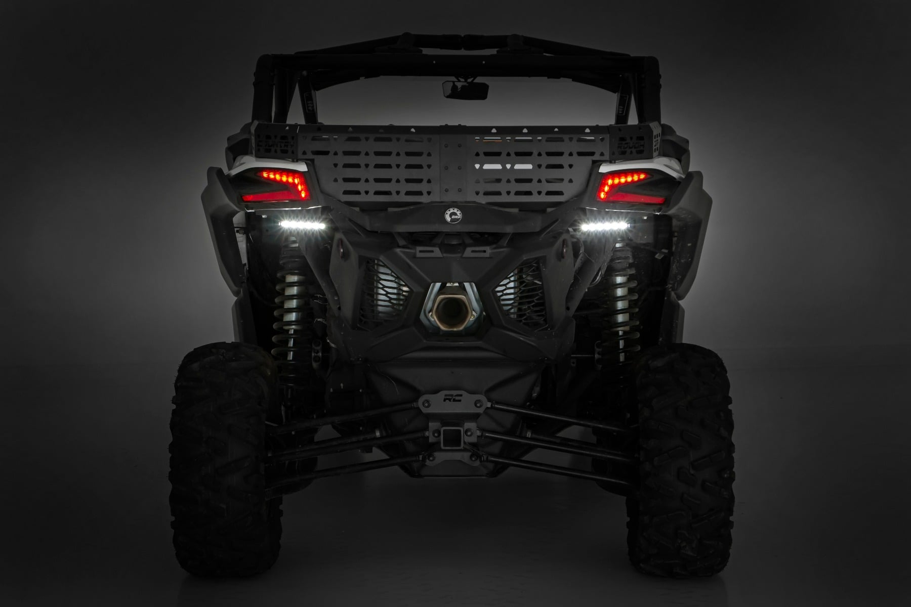Rough Country 6β³ LED Light Kit Tail Light Mount Can-Am Maverick X3