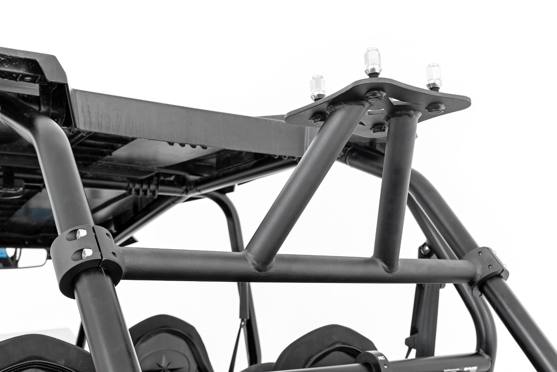 Rough Country Spare Tire Carrier Cargo Rack Polaris RZR XP 1000