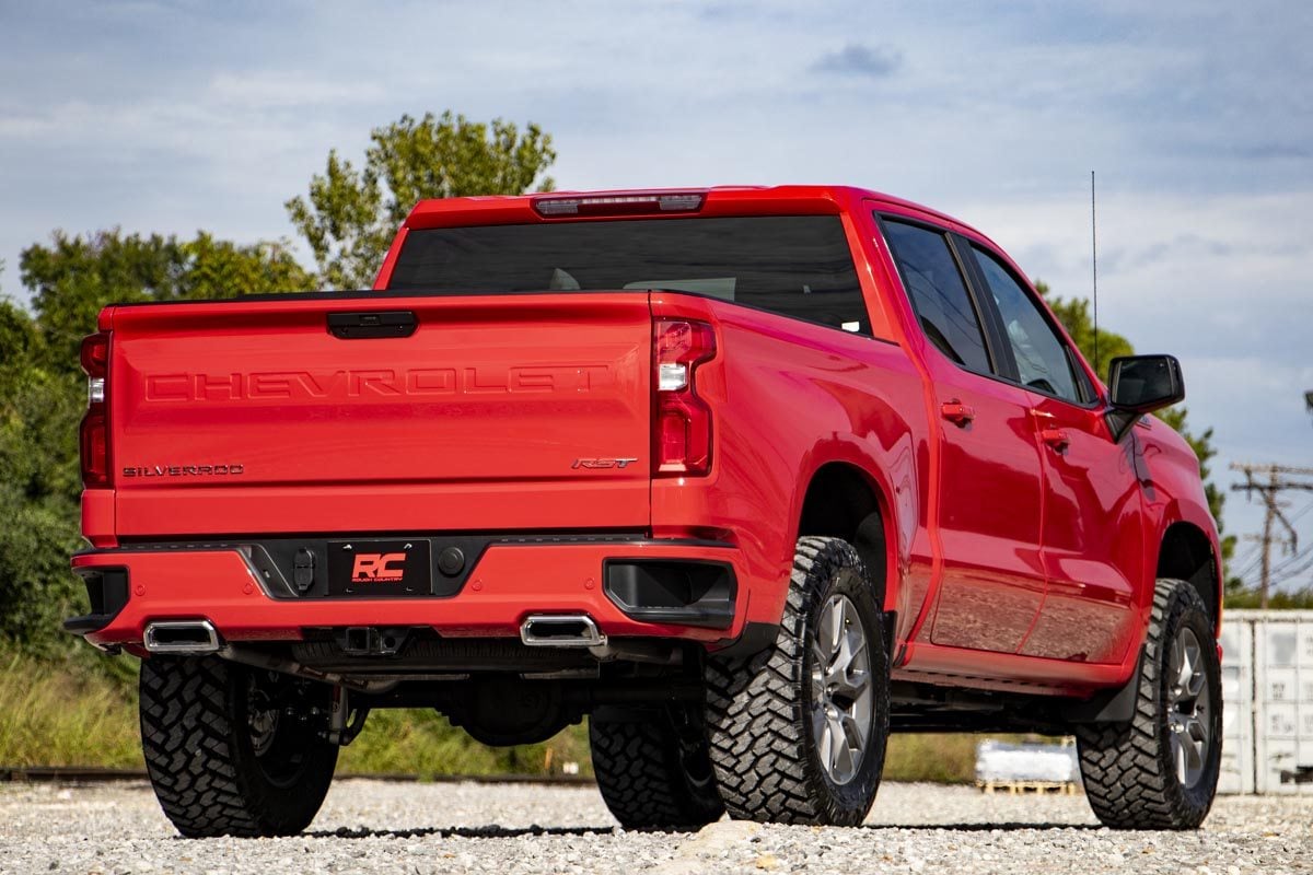 Rough Country 3.5 Inch Lift Kit M1 Rear Mono Leaf Chevy Silverado 1500 (22-24)
