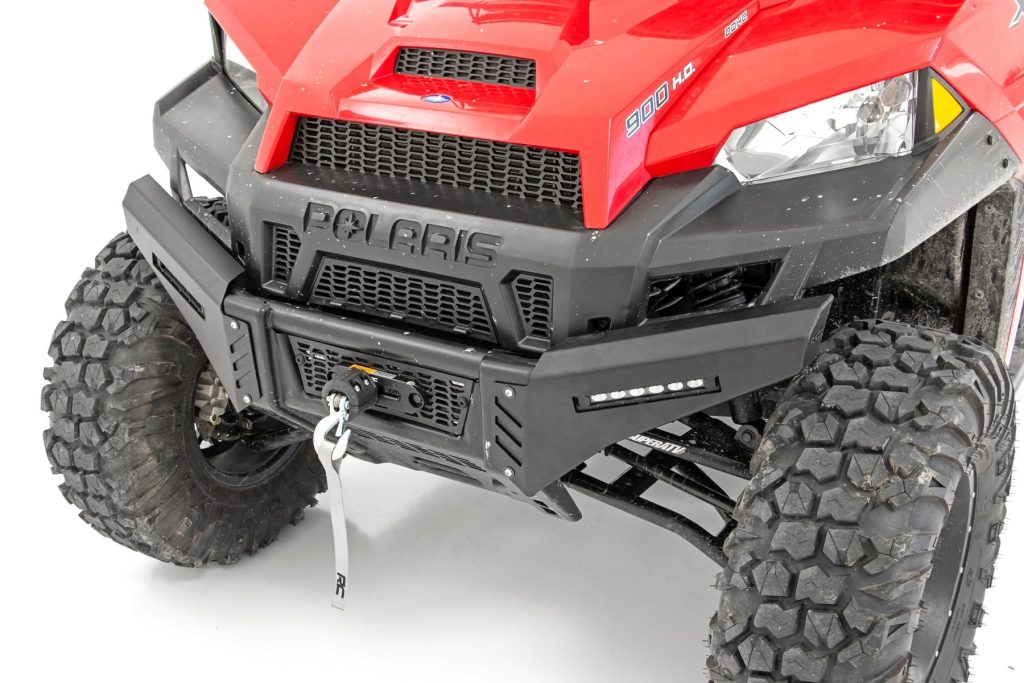 Rough Country Bumper Wings 6″ Black Slimline LED Pair Polaris Ranger 1000/Ranger XP 900/1000