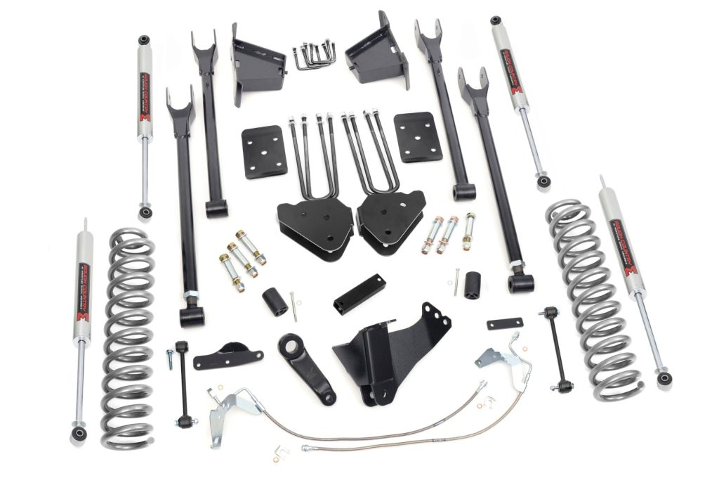 Rough Country 8 Inch Lift Kit 4 Link M1 Ford F-250/F-350 Super Duty 4WD (2008-2010)