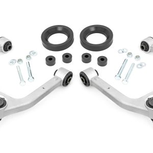 Rough Country 1.75 Inch Leveling Kit Forged Alum UCA AT4 GMC Sierra 1500 (2019-2026)