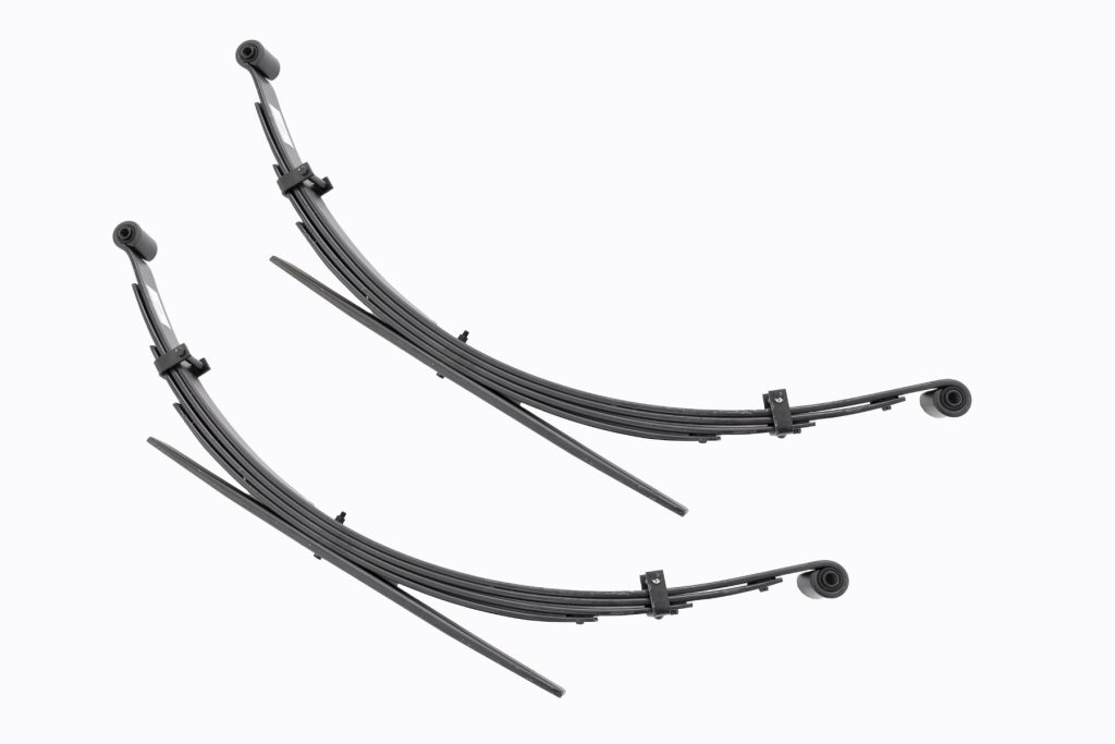 Rough Country Rear Leaf Springs 4β³ Lift Pair Dodge/Plymouth Trailduster (74-81)/W100 Truck (70-89)