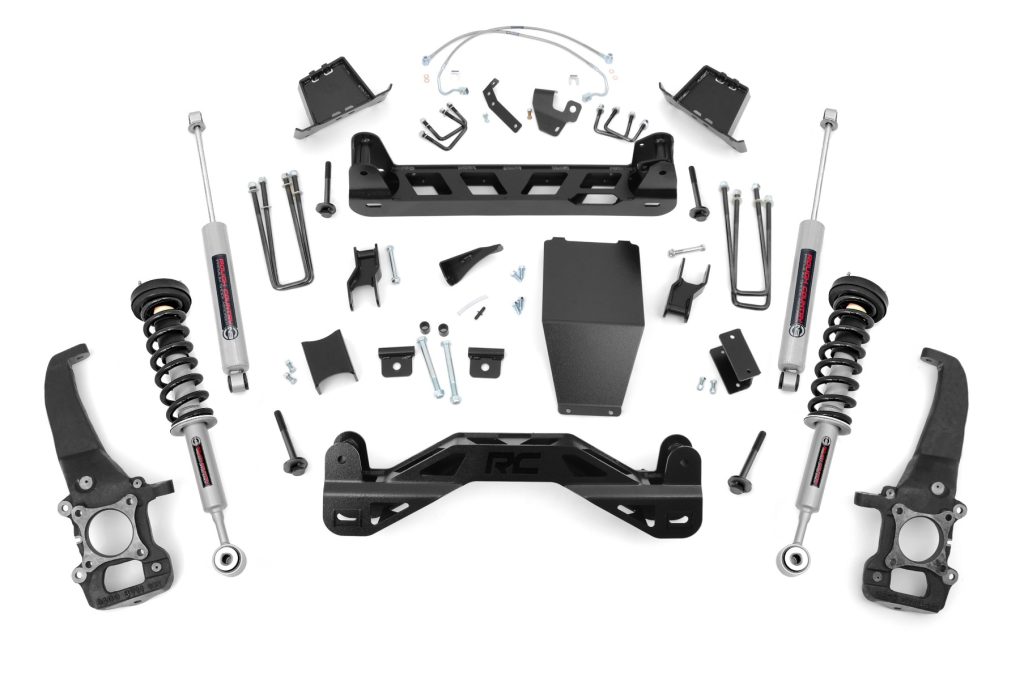 Rough Country 6 Inch Lift Kit N3 Struts Ford F-150 4WD (2004-2008)