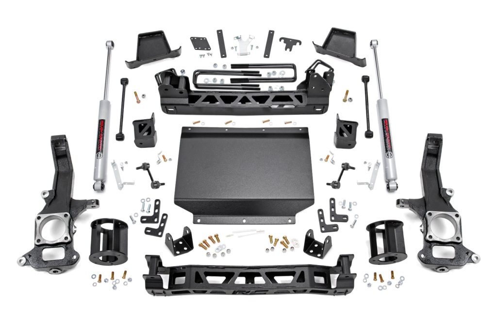 Rough Country 6 Inch Lift Kit Nissan Titan XD 4WD (2016-2024)