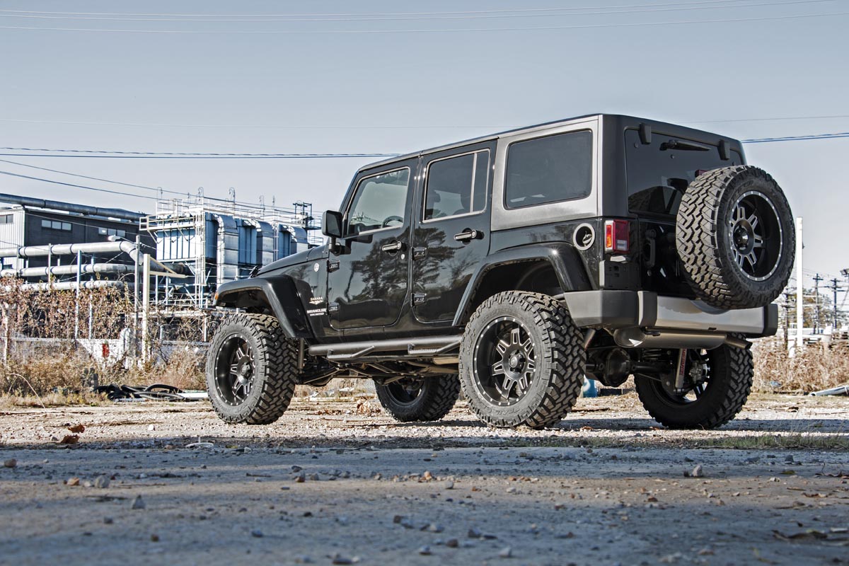 Rough Country Spare Tire Carrier Spcr Jeep Wrangler JK/Wrangler TJ/Wrangler Unlimited 4WD