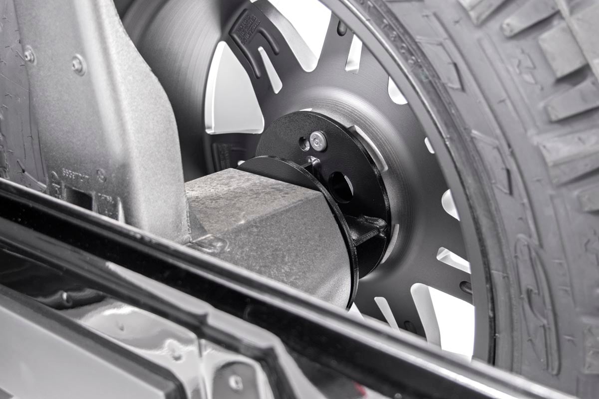 Rough Country Spare Tire Carrier Spcr Jeep Wrangler JK/Wrangler TJ/Wrangler Unlimited 4WD