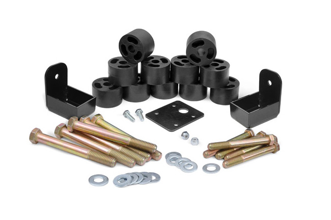 Rough Country 1.25 Inch Body Lift Kit Jeep Wrangler TJ (97-06)/Wrangler Unlimited (04-06)