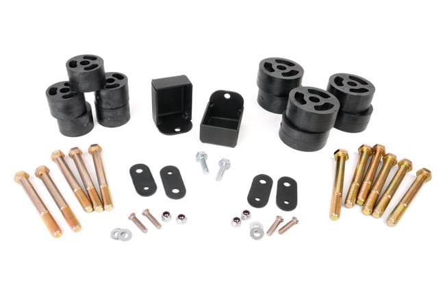 Rough Country 1.25 Inch Body Lift Kit Jeep Wrangler YJ 4WD (1987-1995)