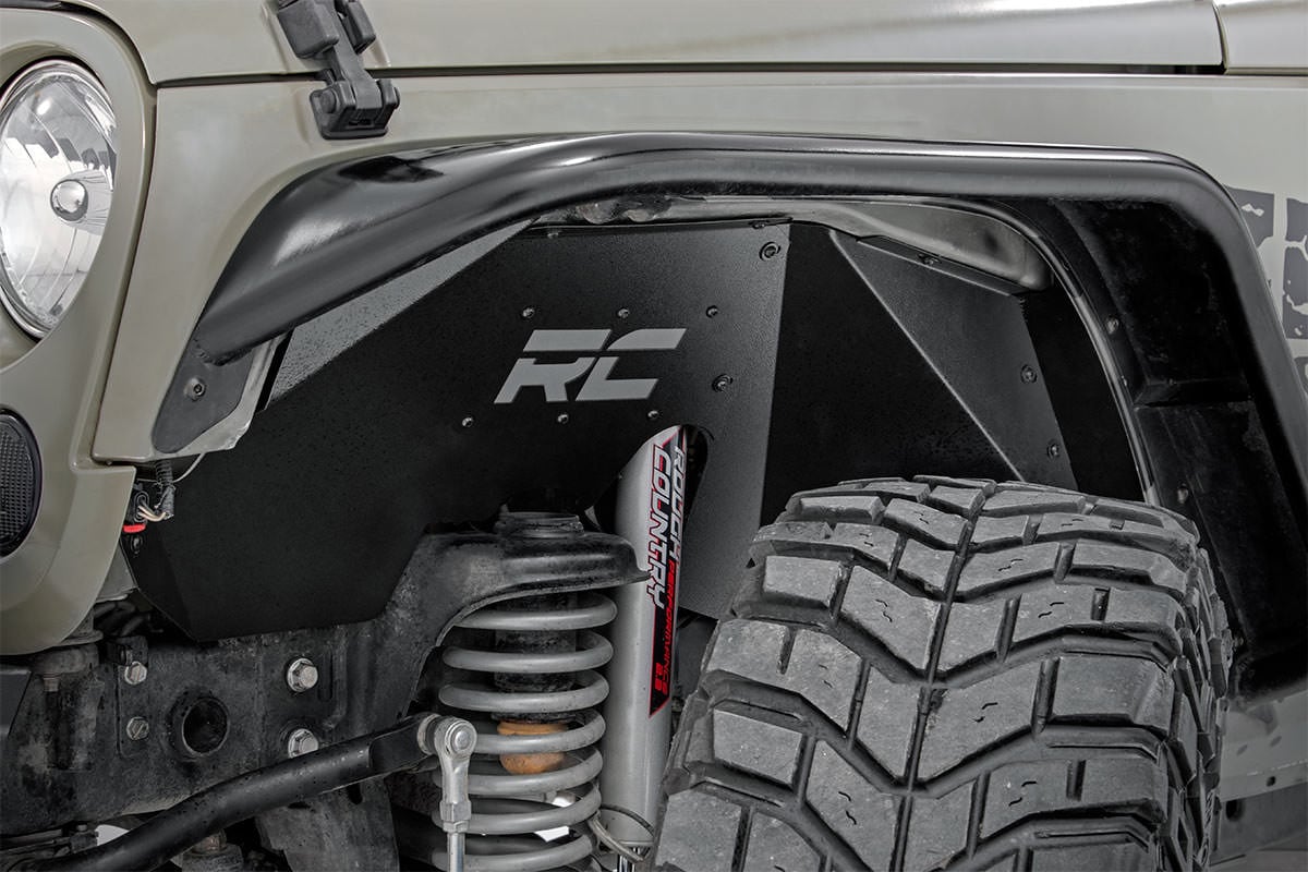 Rough Country Inner Fenders Front Jeep Wrangler JK/Wrangler Unlimited (2007-2018)