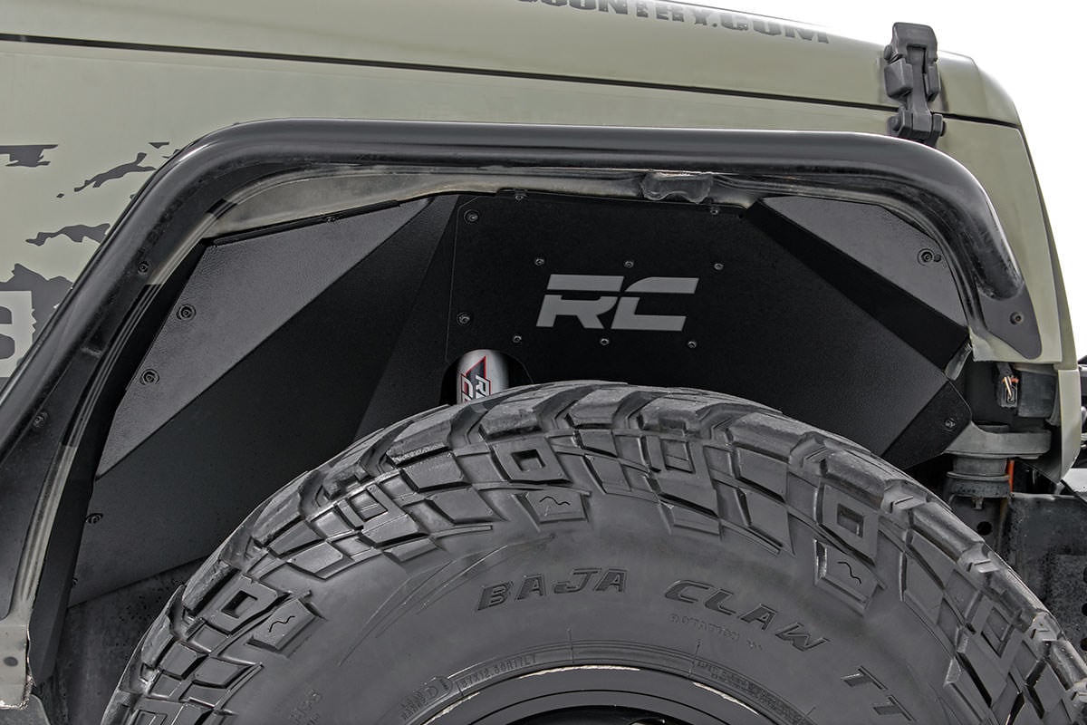 Rough Country Inner Fenders Front Jeep Wrangler JK/Wrangler Unlimited (2007-2018)