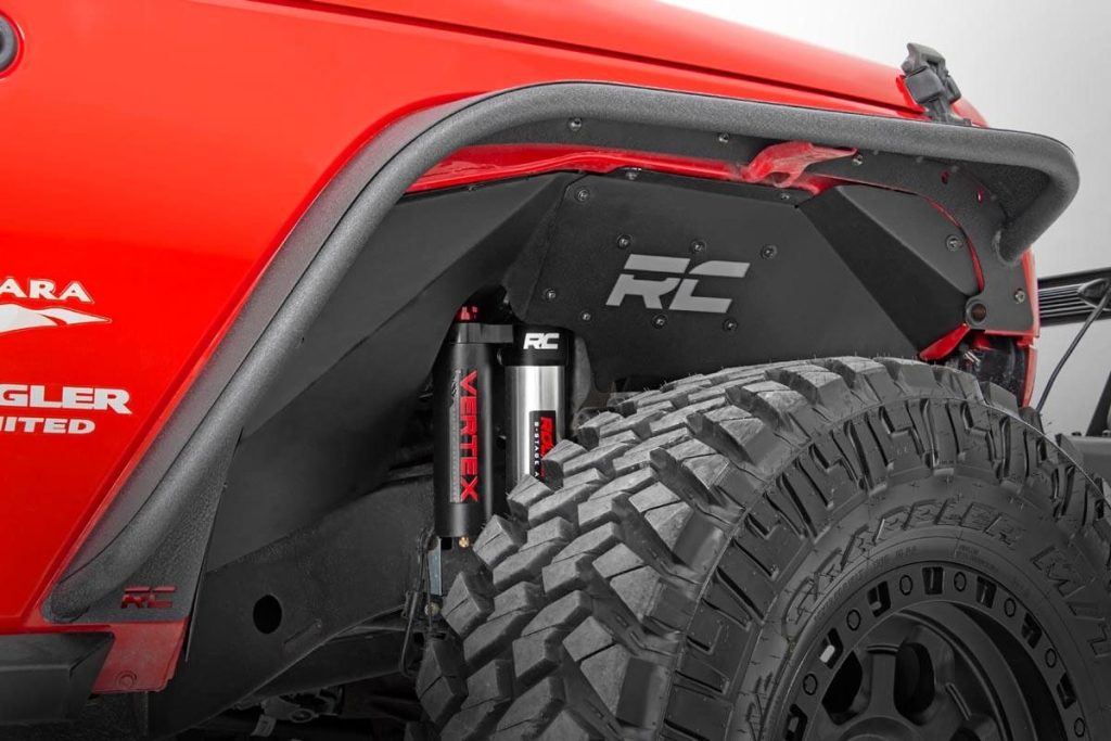 Rough Country Inner Fenders Front Vertex Jeep Wrangler JK/Wrangler Unlimited (07-18)