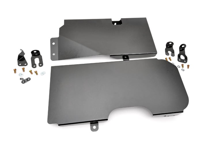 Rough Country Gas Tank Skid Plate Jeep Wrangler Unlimited 2WD/4WD (2007-2018)