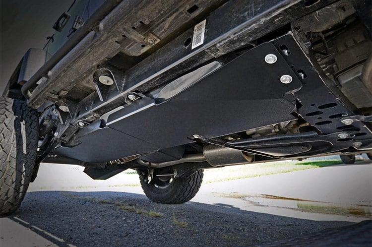 Rough Country Gas Tank Skid Plate Jeep Wrangler Unlimited 2WD/4WD (2007-2018)