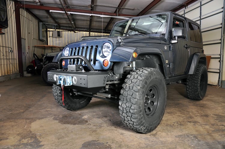Rough Country Bumper Light Mount Bar Jeep Cherokee XJ 2WD/4WD (1984-2001)