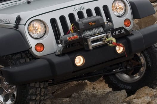 Rough Country Winch Mounting Plate Factory Bmpr Jeep Wrangler JK/Wrangler Unlimited (07-18)