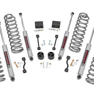 Rough Country 2.5 Inch Lift Kit Coils N3 Jeep Wrangler JL 4WD (2018-2023)