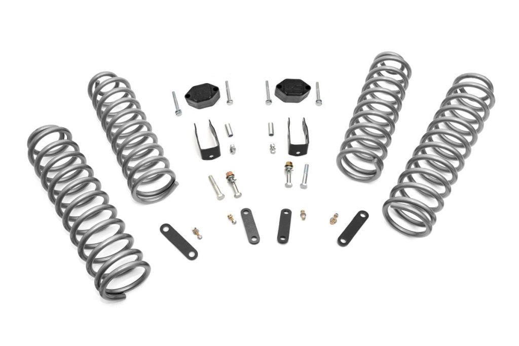 Rough Country 2.5 Inch Lift Kit Jeep Wrangler Unlimited 2WD/4WD (2007-2018)