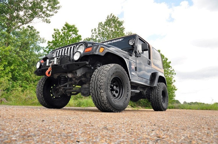 Rough Country 4 Inch Lift Kit Jeep Wrangler TJ 4WD (1997-2002)