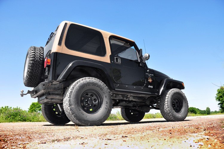 Rough Country 4 Inch Lift Kit Jeep Wrangler TJ 4WD (1997-2002)