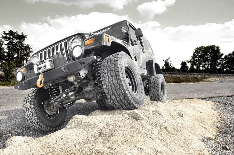 Rough Country 4 Inch Lift Kit Jeep Wrangler TJ 4WD (1997-2002)