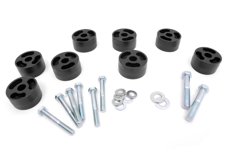 Rough Country Seat Riser Kit Front 1.25 Inch Jeep Wrangler TJ (97-06)/Wrangler Unlimited (04-06)