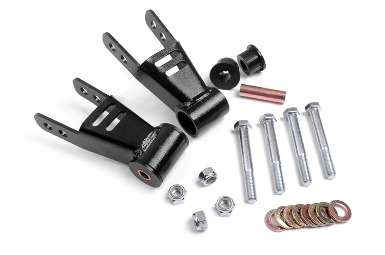 Rough Country Lift Shackles Rear 1.5 Inch-2 Inch Lift Jeep Cherokee XJ 2WD/4WD (84-01)